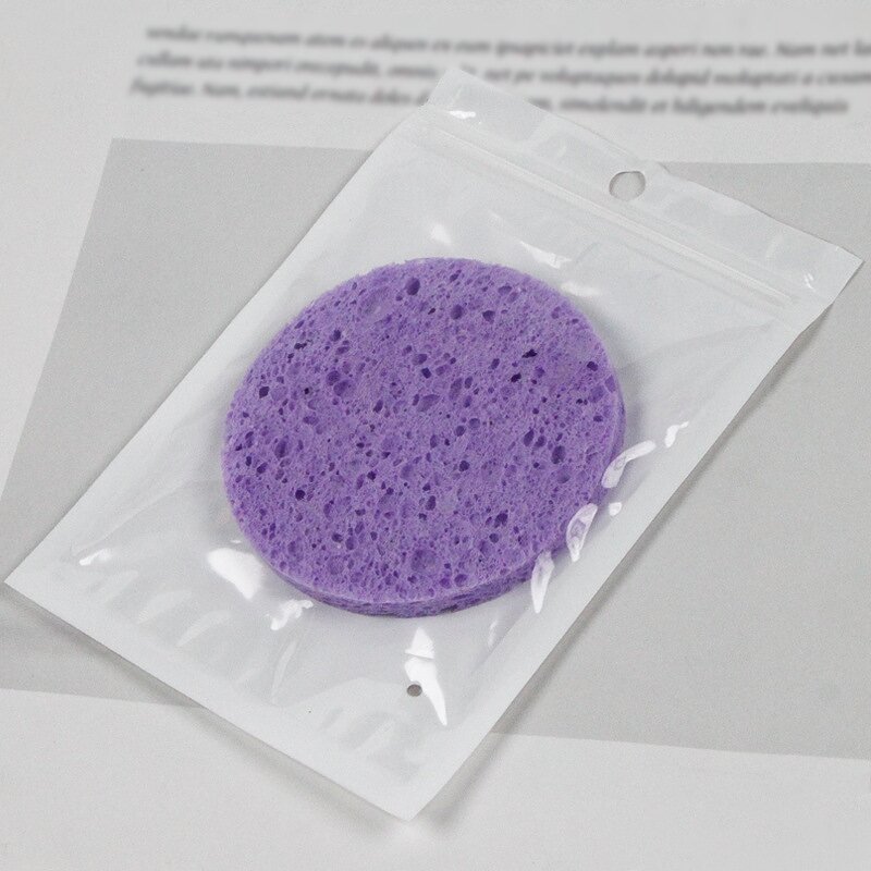 Facial Cleansing Sponge Manufacturer - Natural Water Drop Shape Skin-Friendly