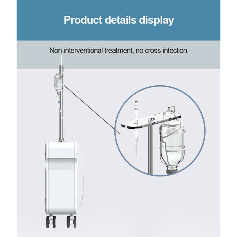 Oxygen Jet Peel Facial Machine - Professional High Pressure Spray Serum Infusion