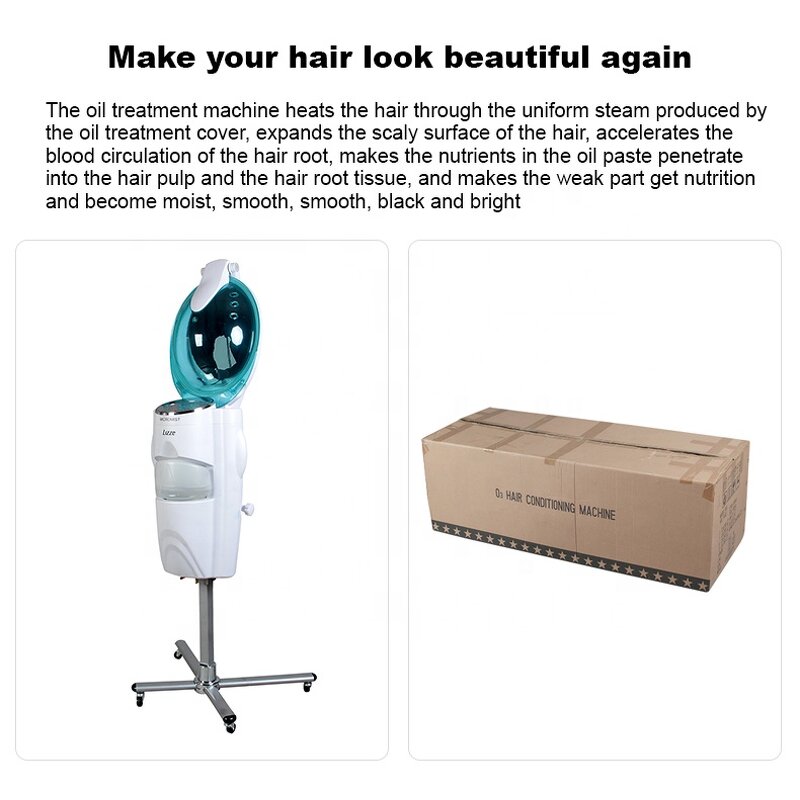 Salon Hair Steamer - Hair Dyeing Perming Oil Treatment Hairdressing Machine