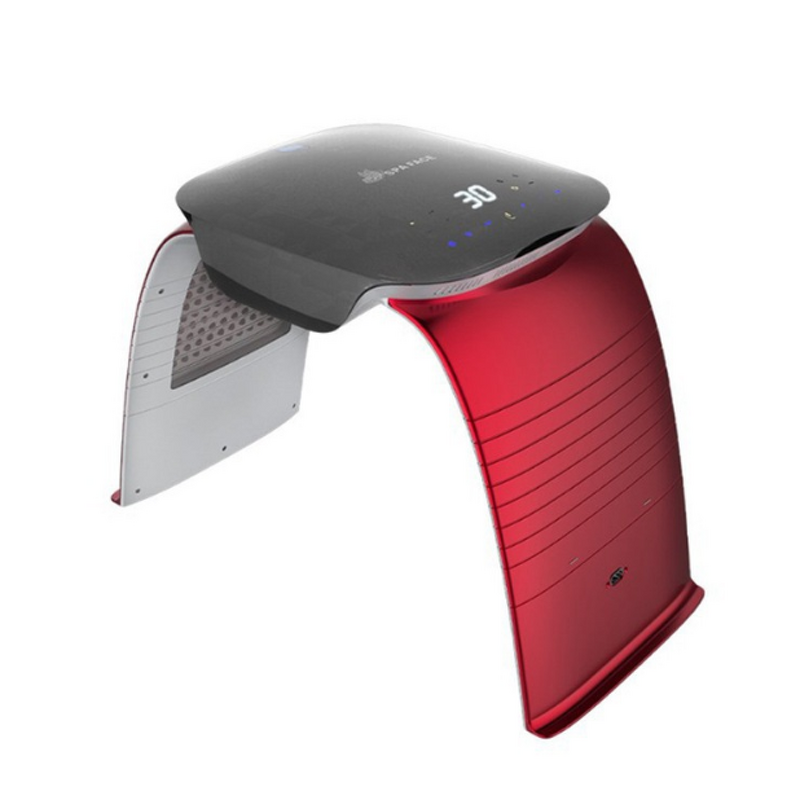 LED Mask Steam Facial - Celluma Light Therapy Hot Air Cold Spray Photon Oxygen