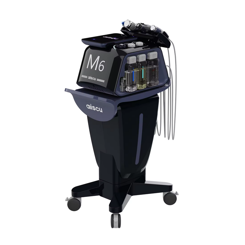 6 in 1 Hydro Facial Machine - Best RF Skin Tightening Aqua Peel Oxygen Device