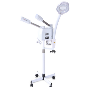 Hot Facial Steamer - 2023 Professional 3 in 1 with 8x Magnifying Lamp CE