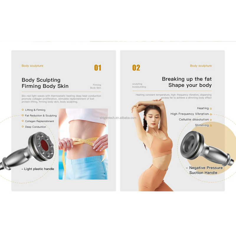 4 in 1 Slimming Machine - Portable RF Vacuum EMS Fat Removal Skin Lifting