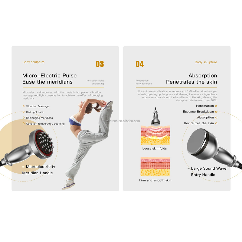 4 in 1 Slimming Machine - Portable RF Vacuum EMS Fat Removal Skin Lifting