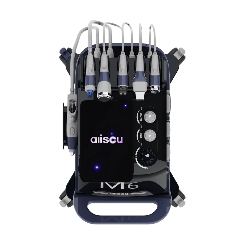 6 in 1 Hydro Facial Machine - Best RF Skin Tightening Aqua Peel Oxygen Device