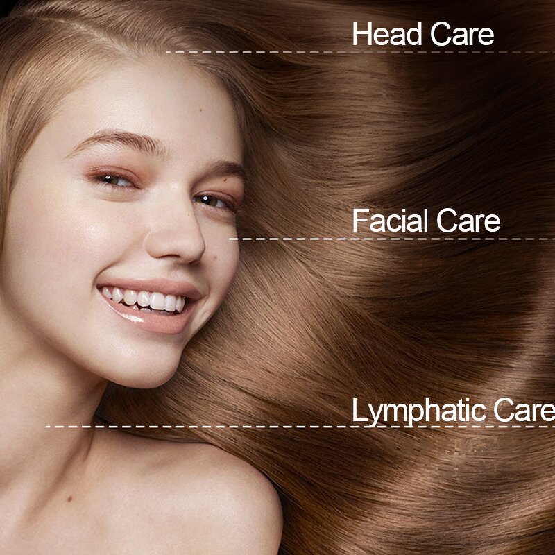 RF Hair Growth Comb - 2024 Radio Frequency Red Light Electric Scalp Brush