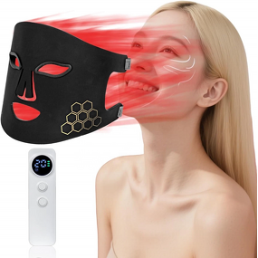 2026 LED Light Therapy Mask - Portable Red Light for Face Neck Care