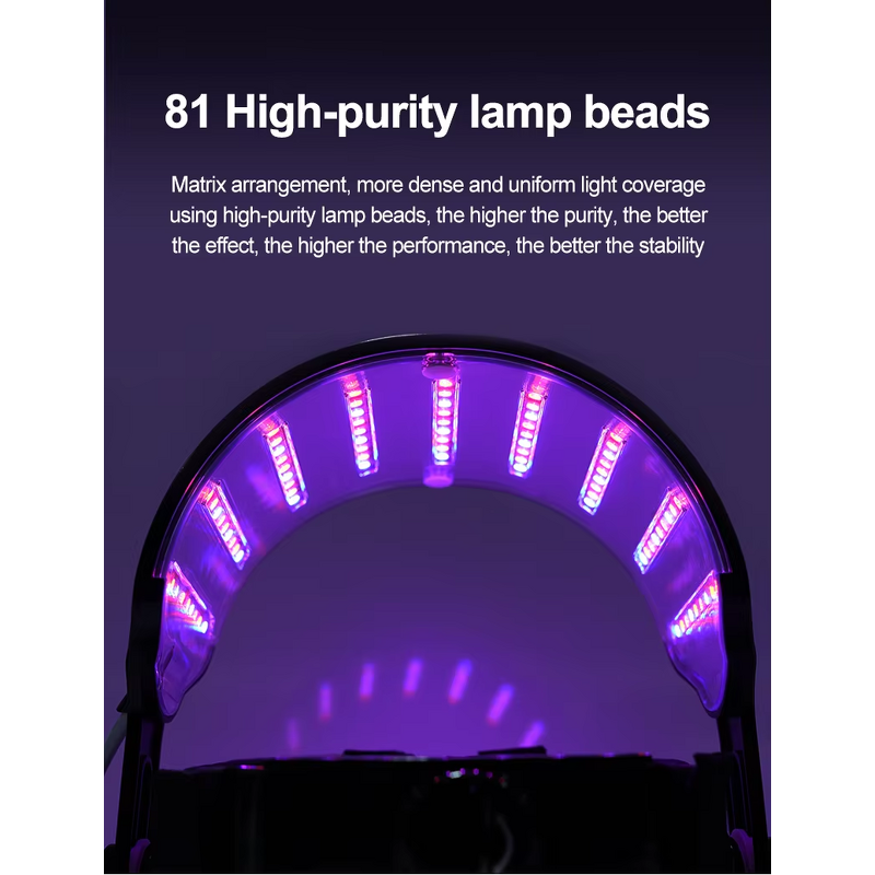 Head Moun LED Therapy Machine - 7 Color Redlight Therapy for Home Use