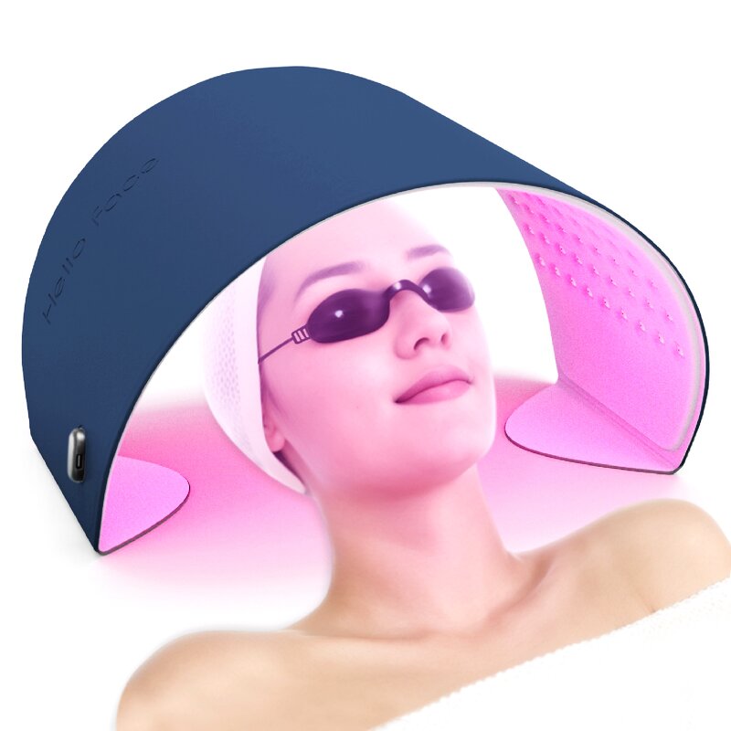 PDT Led Light Therapy Machine - New Leather 720 Lamps 4 Colors with Eye Mask