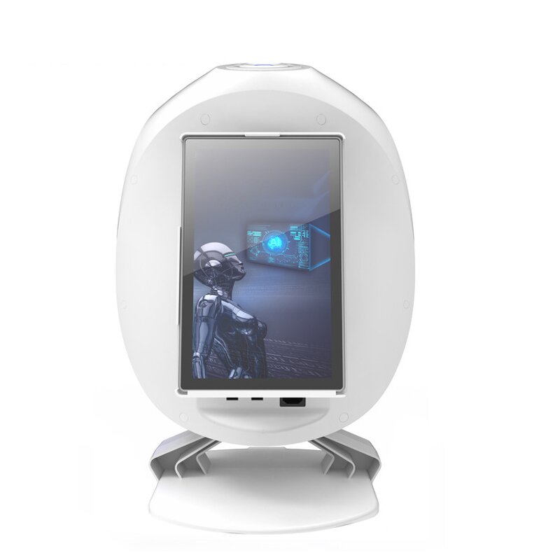3D Intelligent Skin Analyzer - Diagnostic Analysis Face Scanner Tester Machine