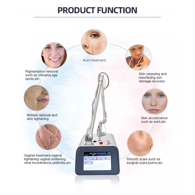 4D CO2 Fractional Laser - Skin Tightening Resurfacing Stretch Marks Remove