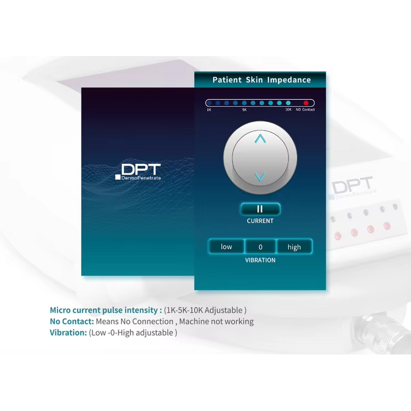 Non-invasive Mesotherapy Injector - Eye Face Body Skin Rejuvenation Device