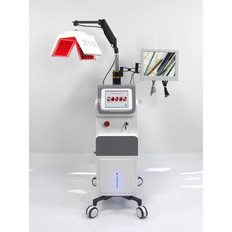 Vertical Scalp Analysis Machine - Diode Laser 650nm Hair Growth Therapy Device