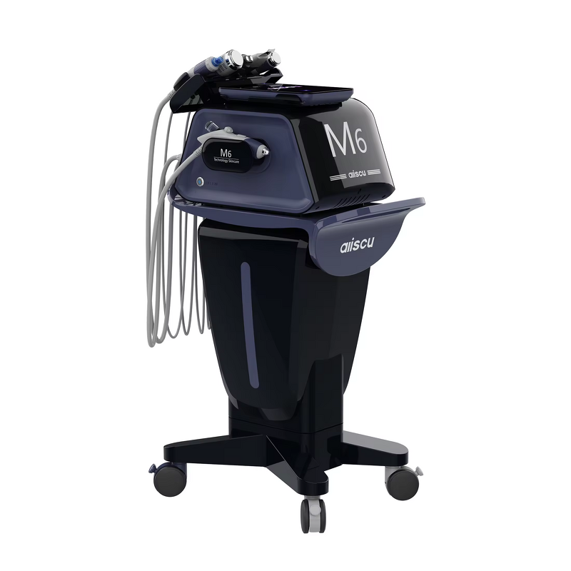 6 in 1 Hydro Facial Machine - Best RF Skin Tightening Aqua Peel Oxygen Device