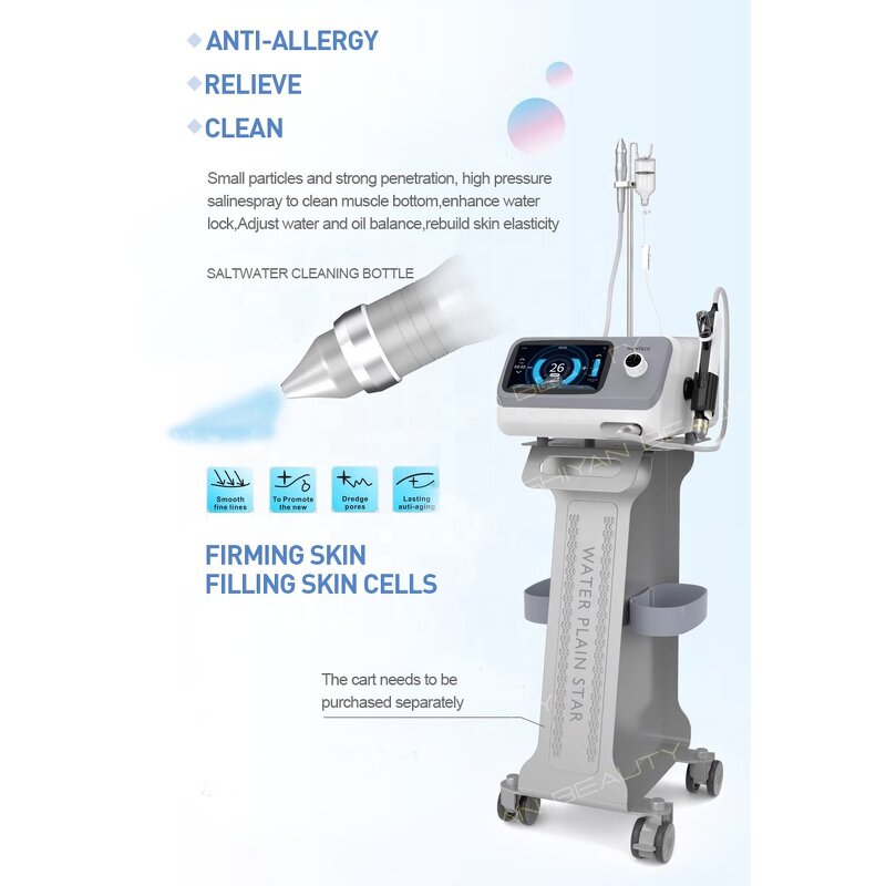 Jet Peel Facial Machine - 2025 High Pressure Non-Invasive Anti-Wrinkle Mesotherapy