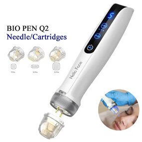 Microneedling Needle Cartridges - 25/14/9 Pins for Bio Pen Q2 Use