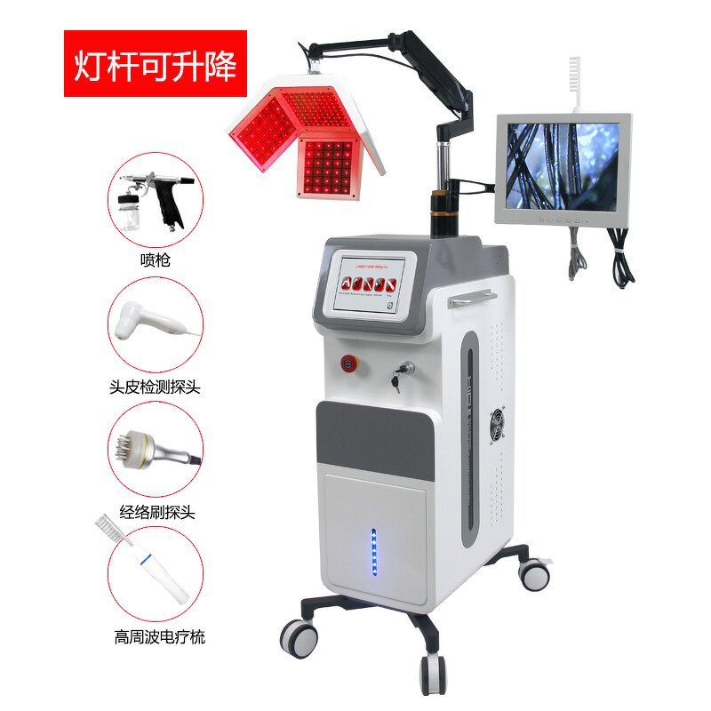 Vertical Scalp Analysis Machine - Diode Laser 650nm Hair Growth Therapy Device