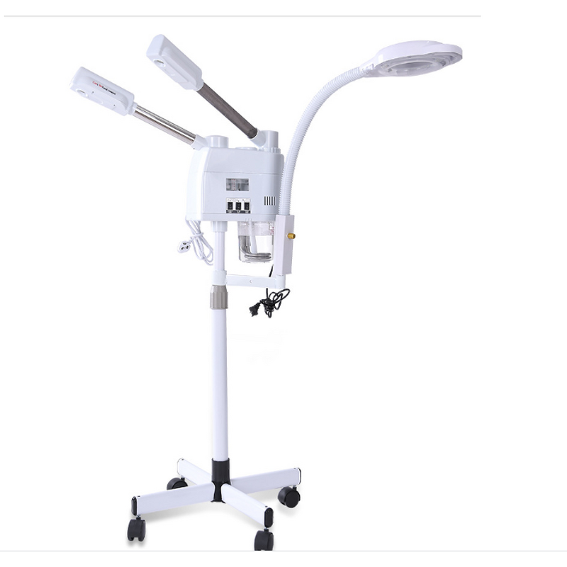 Hot Facial Steamer - 2023 Professional 3 in 1 with 8x Magnifying Lamp CE
