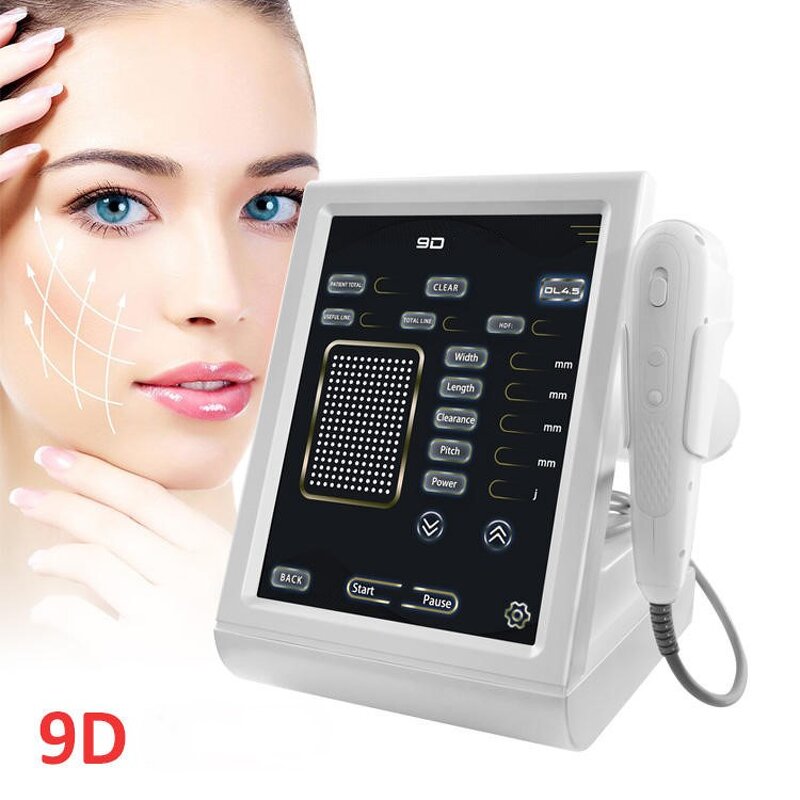 9D HI Face Lifting Machine - Top Beauty 12 Lines Wrinkle Reduction Device