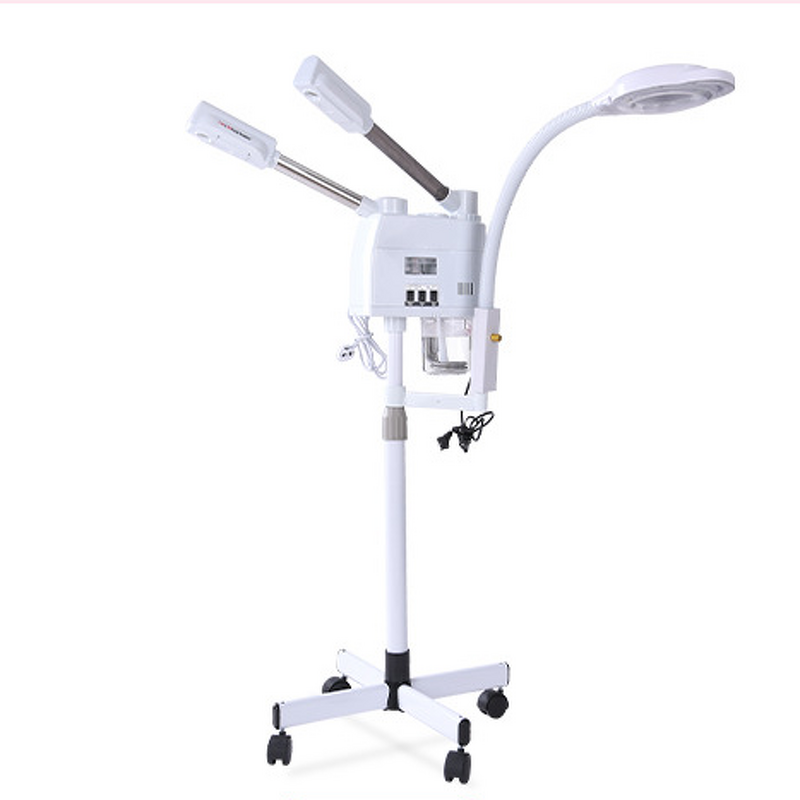 3 in 1 Facial Steamer - Ozone Steam + 8x Magnifying Lamp Salon Spa Equipment