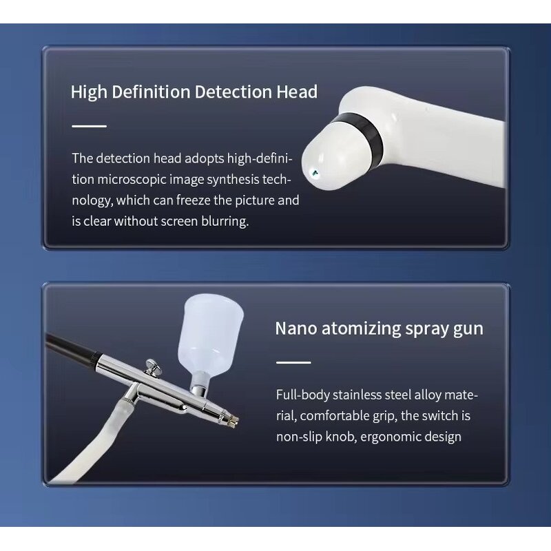 5 in 1 Hair Massage Machine - Hair Regrowth Follic Scalp Care Device