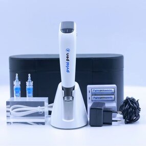 Microneedling Dermapen Machine - Best 16 Needles Cartridges Skin Roller