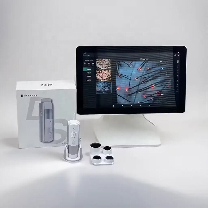 Skin Analyzer Hair Detector - Professional 50X/100X/200X Hair Follicle Test Device