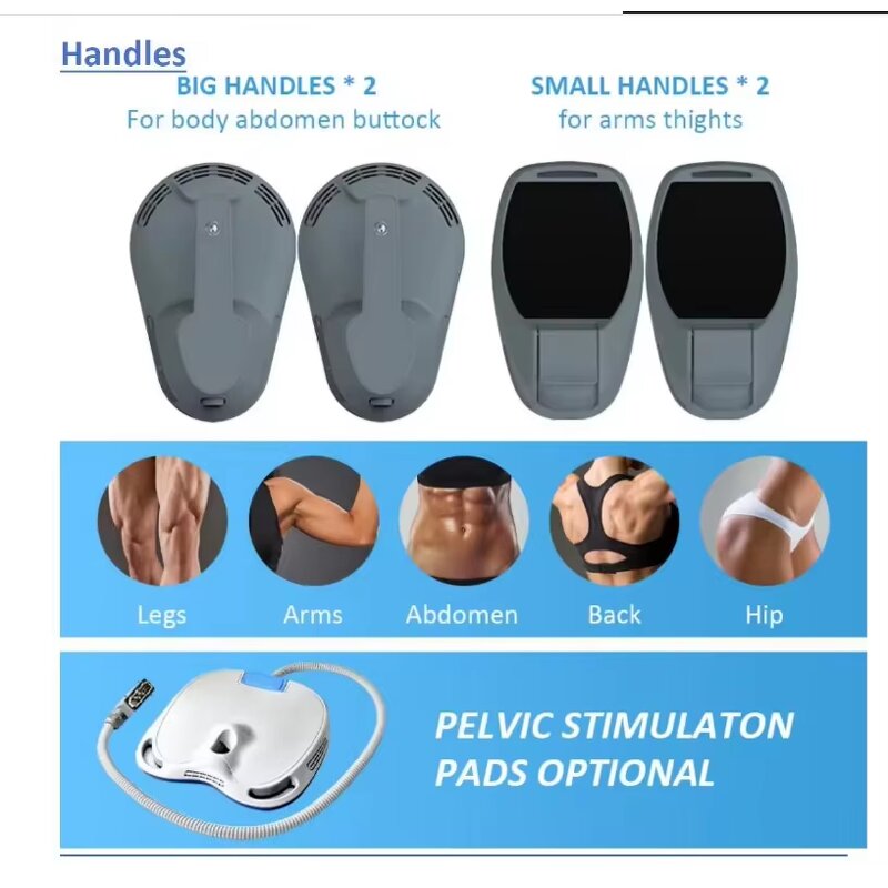 Emslim Neo Body Sculpt - 15tesla 4 Headles With Rf Teslasculpt Muscle Building