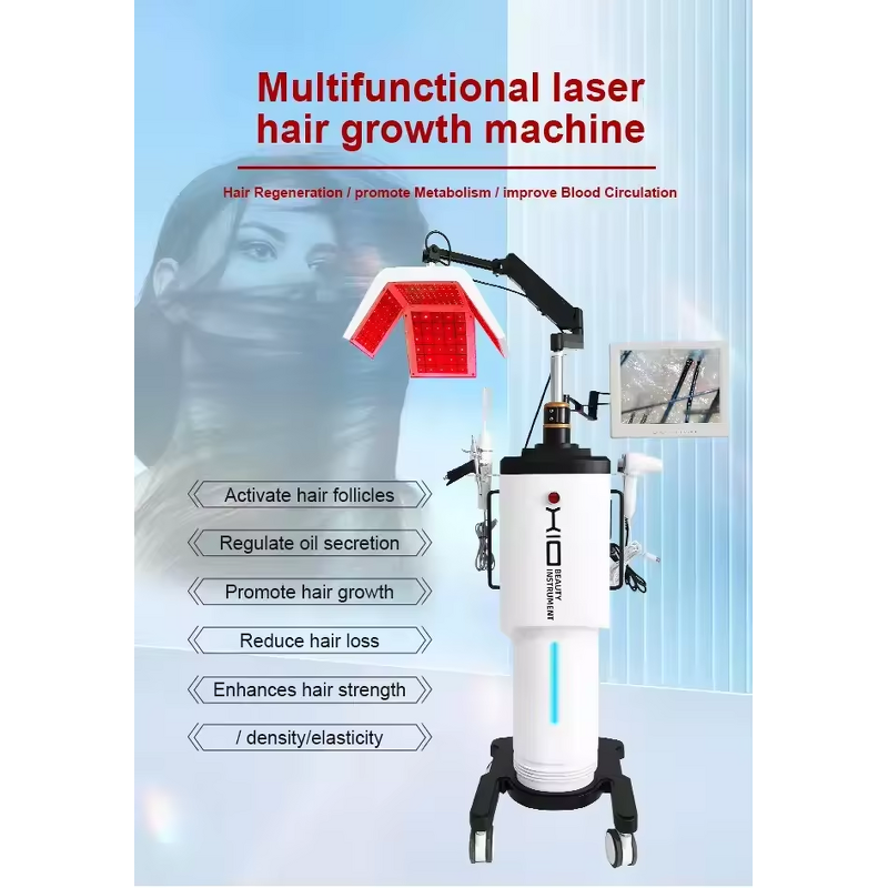 Laser Hair Growth Comb - Popular 650nm Lllt Diode Anti Hair Loss Regrowth Brush