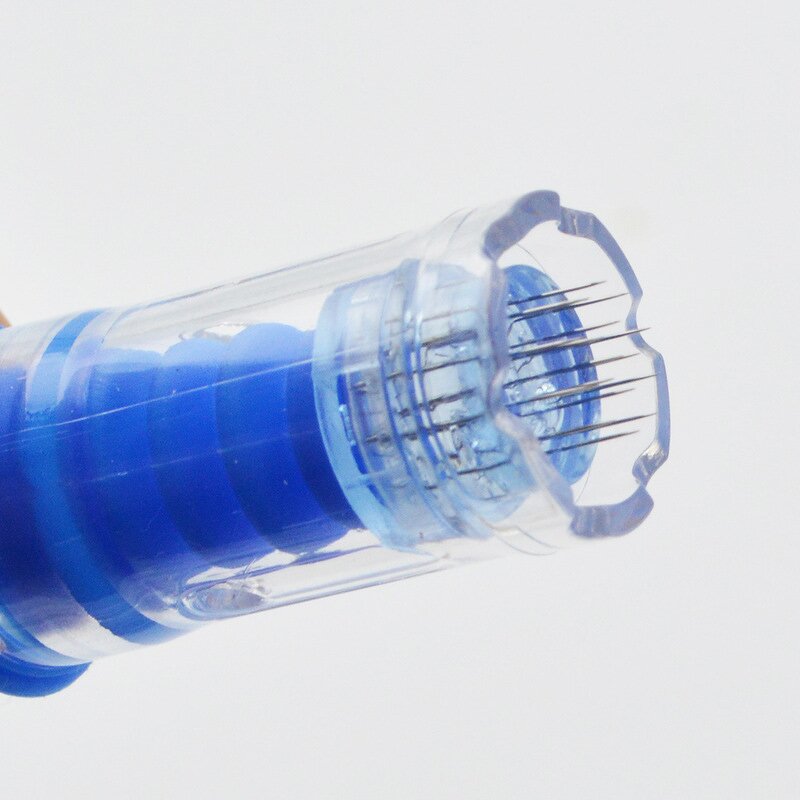 Microneedling Dermapen Machine - Best 16 Needles Cartridges Skin Roller