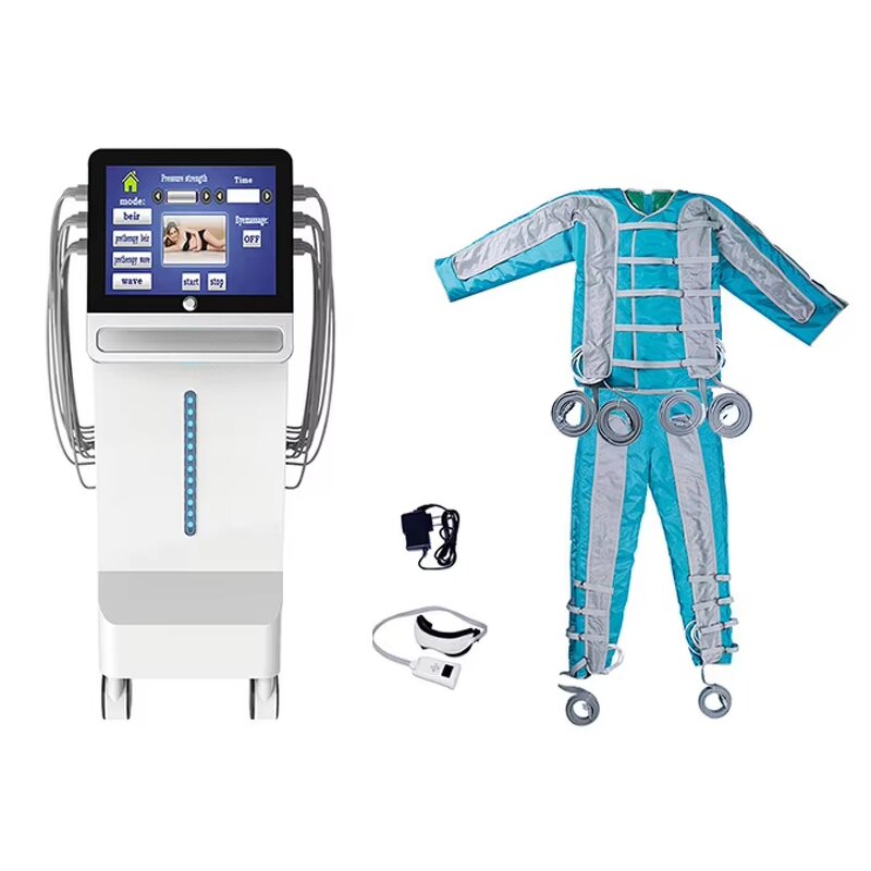 24 Airbags Pressotherapy Suit - Pressure Body Detoxification Eye Massage Infrared