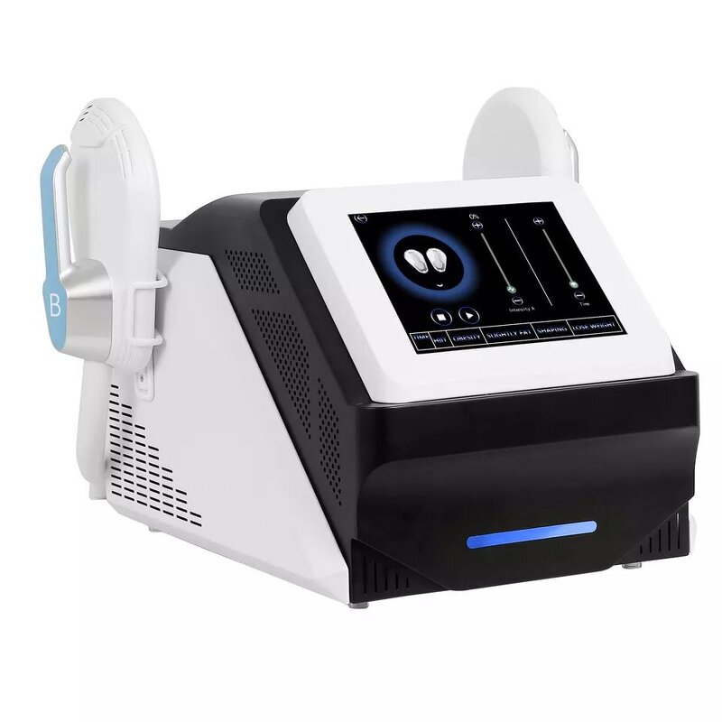 EMS Muscle Stimulator - 15 Tesla 2 Handles Portable Body Sculpting Machine