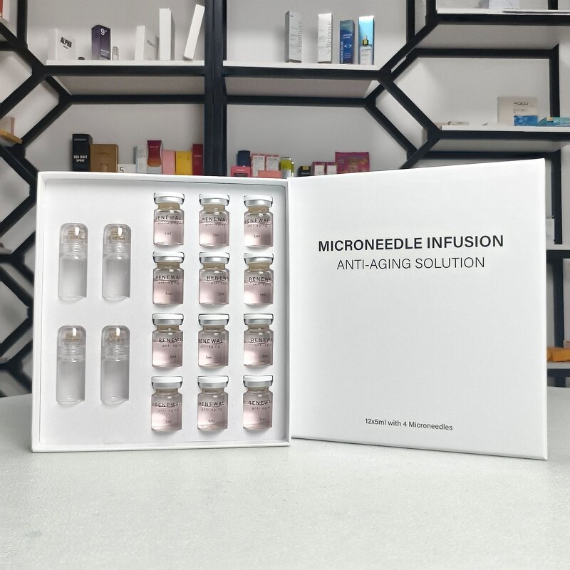 Peptide Hair Serum Kit - Herbal Growth Factors Essence Bald Hair Regrowth