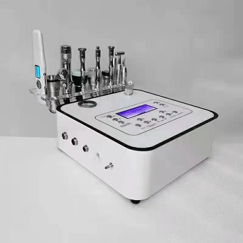 SY-MST11 Facial Machine - 10 in 1 Spa Microdermabrasion RF Scrubber Iontophoresis