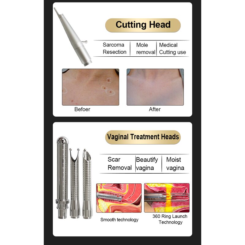 Portable CO2 Fractional Machine - Skin Rejuvenation Scar Freckle Removal Device