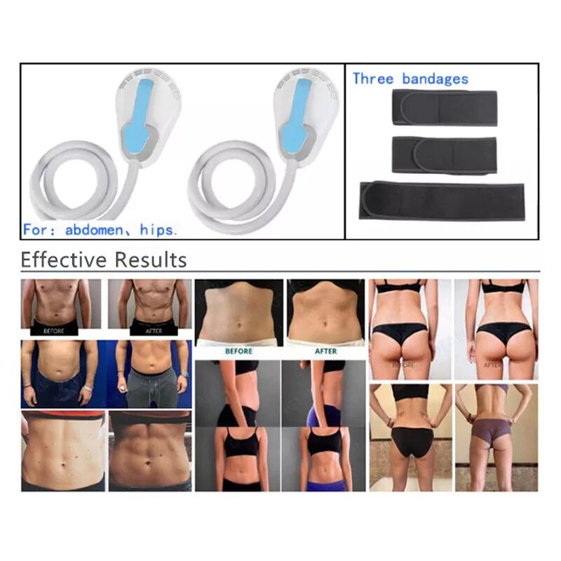 EMS Muscle Stimulator - 15 Tesla 2 Handles Portable Body Sculpting Machine