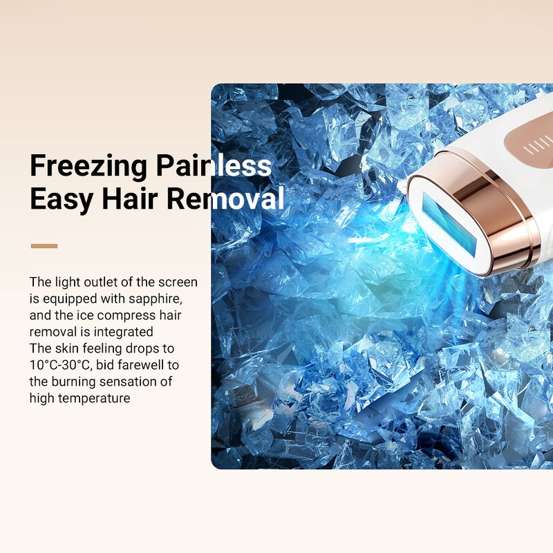 IPL Hair Removal Device Manufacturer - Painless for Face Body Bikini & Armpits