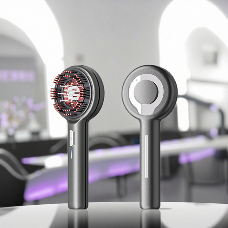 Scalp Massage Comb Manufacturer - OEM EMS Red Light Stimulated for Hair Follicle