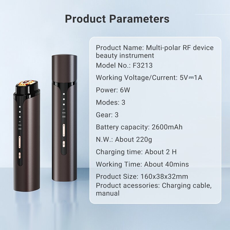 Facial Skin Tightening Machine Manufacturer - Microcurrent 10 in 1 EMS RF LED