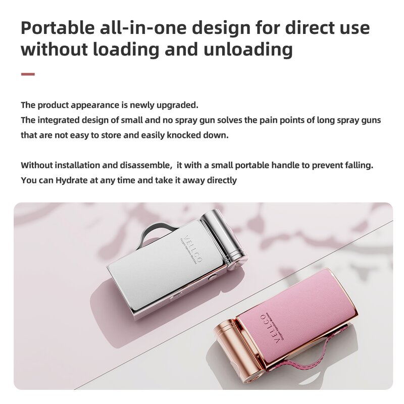 Facial Nano Mist Spray Manufacturer - Factory Price Electric Portable for Skin Care