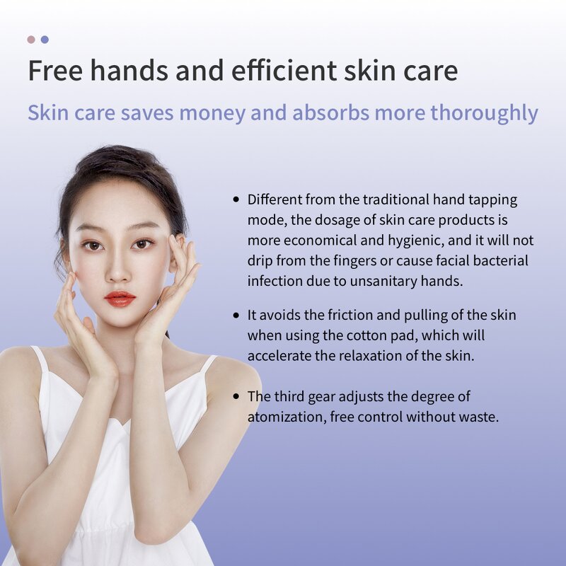 Nano Spray Steamer Manufacturer - Electric Portable Airbrush for Skin Moisturize