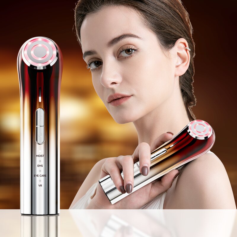 Facial Lifting Device Manufacturer - OEM 4-in-1 Microcurrent Hot LED Professional