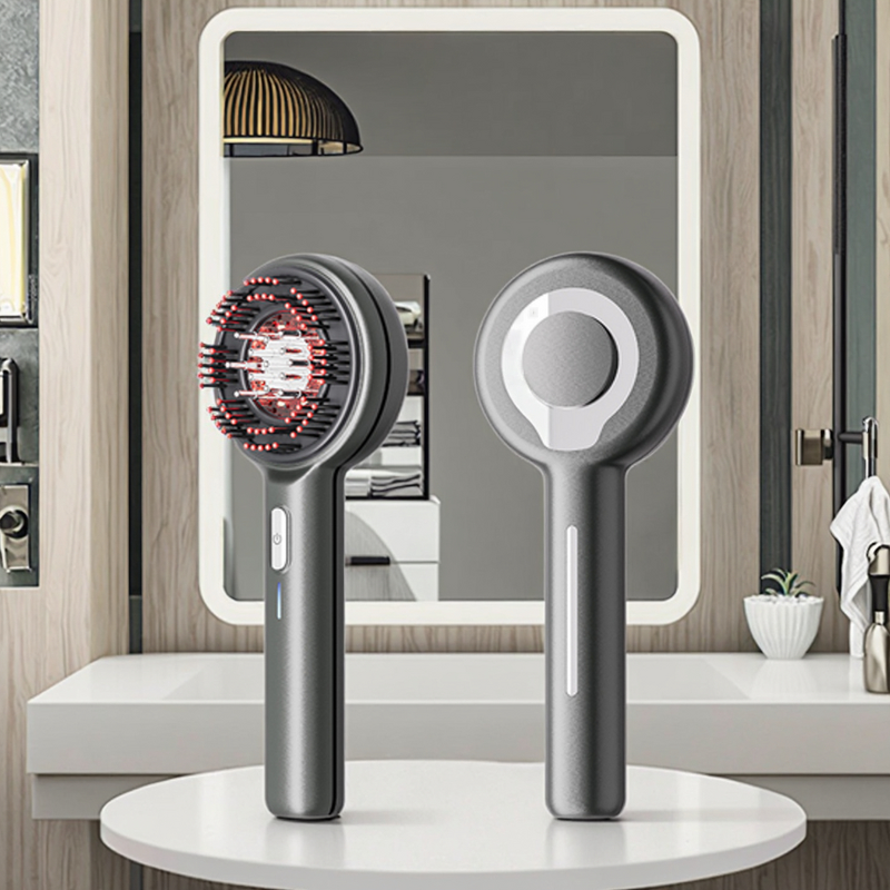 Scalp Massage Comb Manufacturer - EMS Red Light Stimulated for Hair Follicle