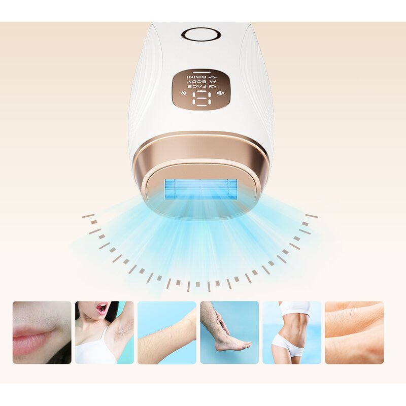 IPL Hair Removal Device Manufacturer - Painless for Face Body Bikini & Armpits