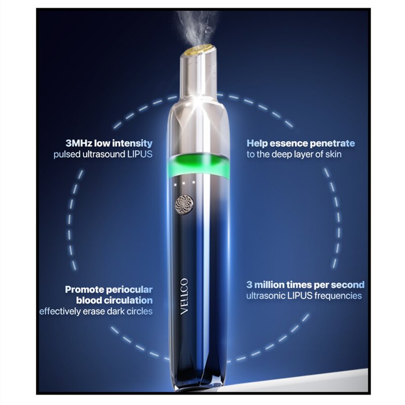 Facial Massager Manufacturer - Three Level RF Ultrasonic Ice Band & OEM