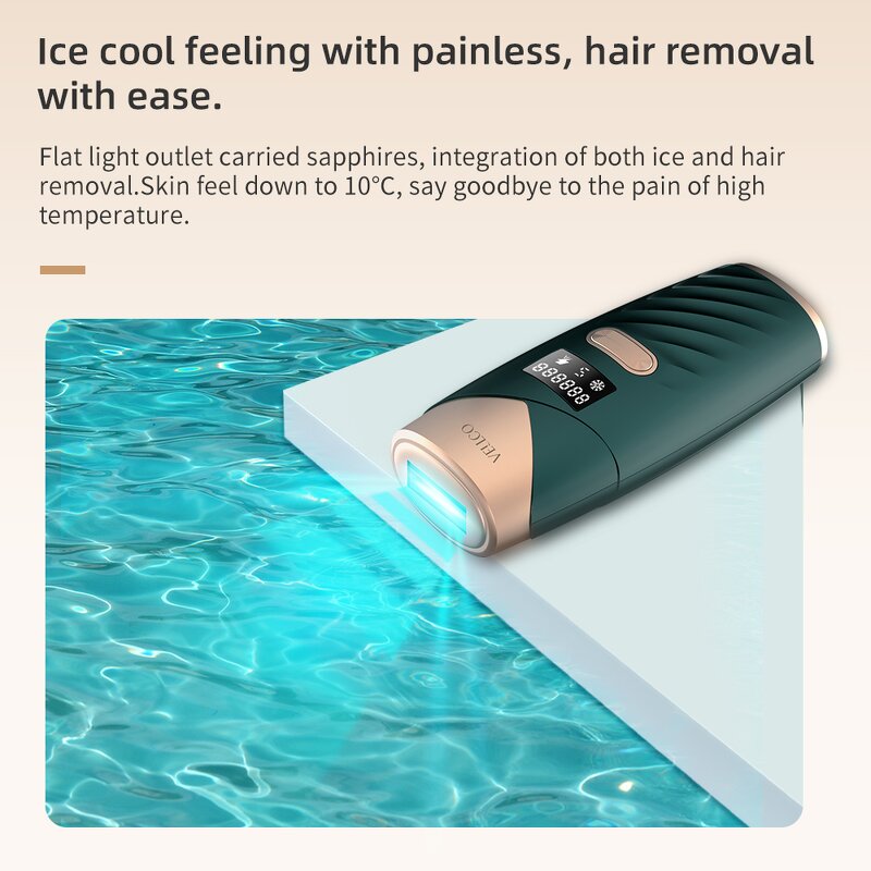 IPL Hair Removal Device Manufacturer - Handheld SAPPHIRE Freezing Point Reusable