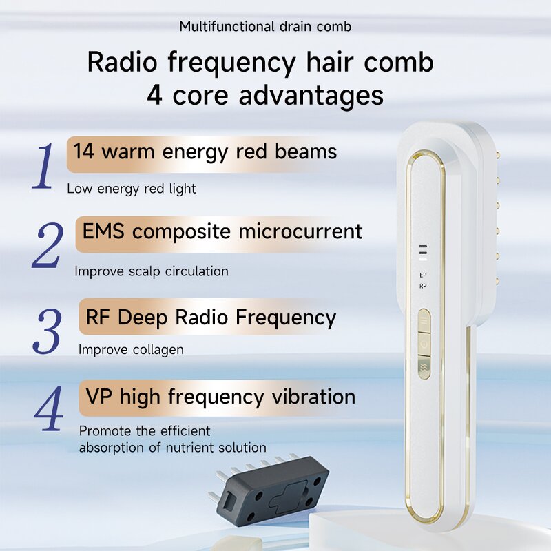 Hair Growth Comb Manufacturer - Factory's Laser Battery-Powered & OEM/ODI