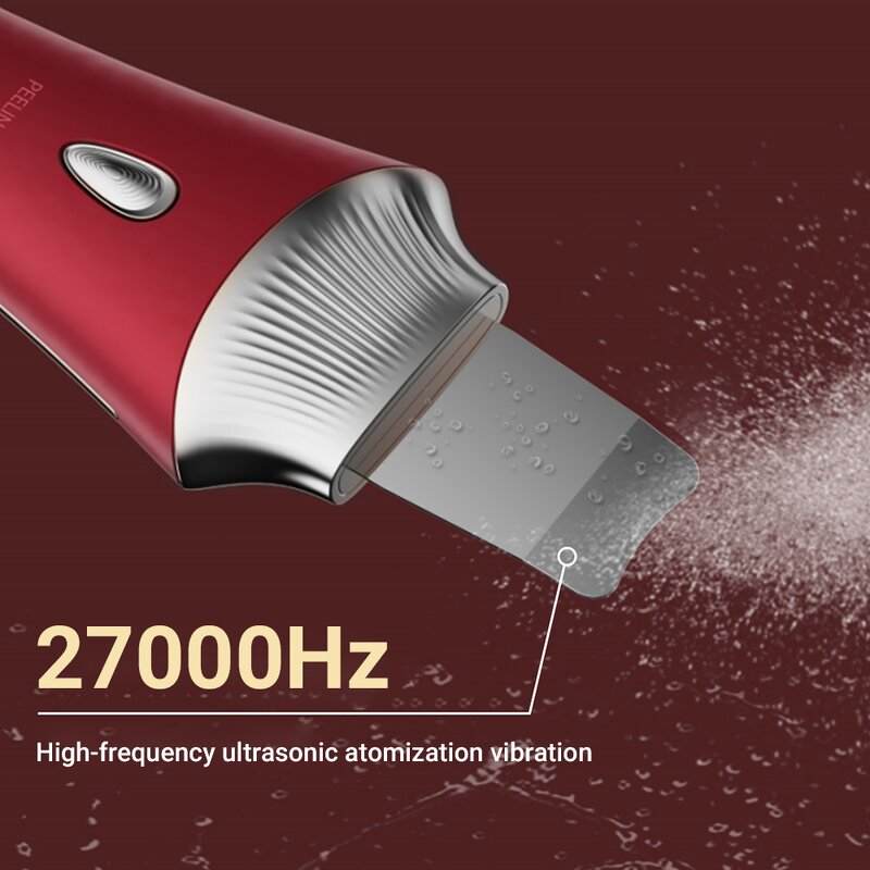 Facial Peeling Machine Manufacturer - OEM with Contact Charging Base EMS Ultrasonic