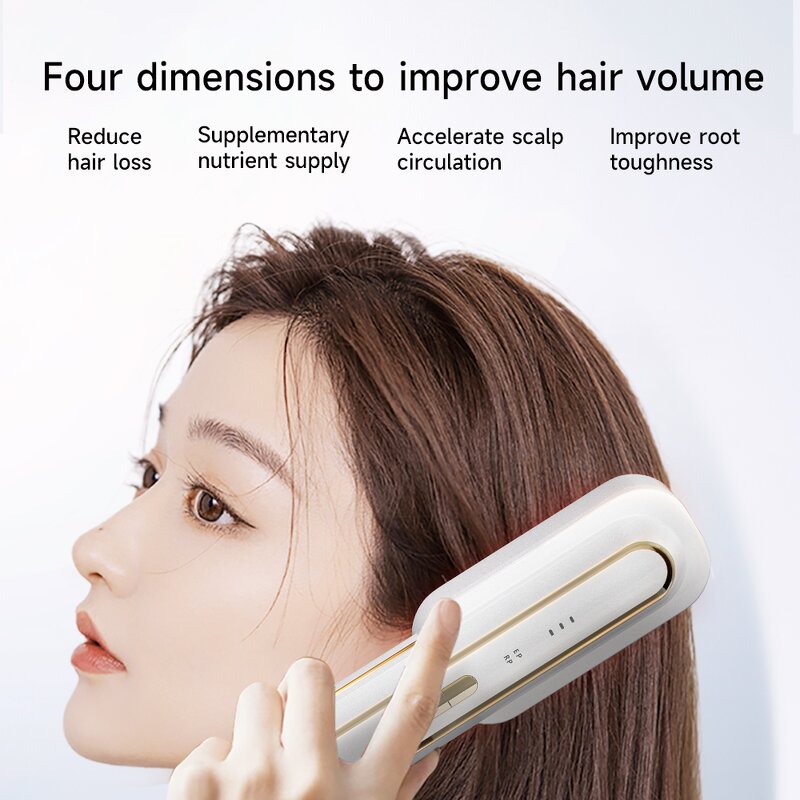 Hair Growth Comb Manufacturer - Factory's Laser Battery-Powered & OEM/ODI