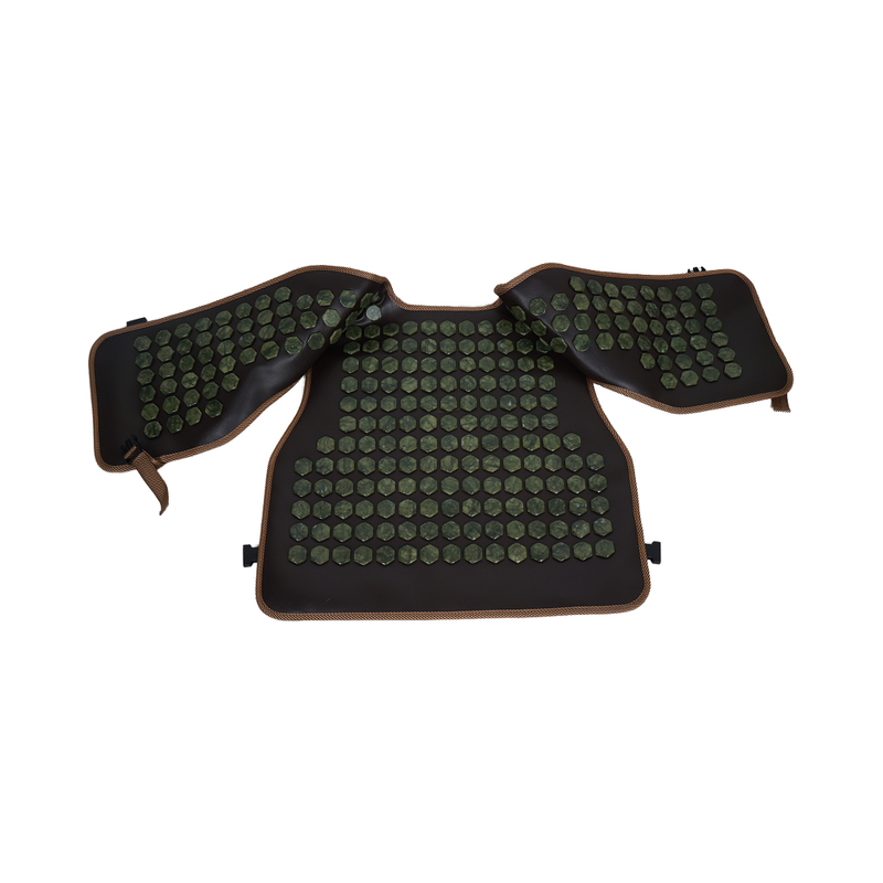 Heated Vest - OEM Custom Hexagonal Jade Tourmaline Infrared PEMF Massage